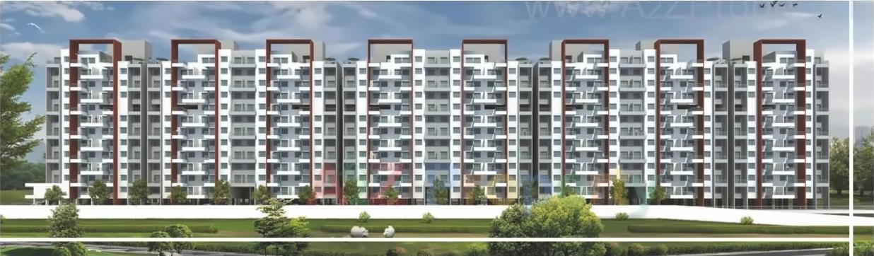 3D Elevation of real estate project My Home Punawale located at Punawale, Pune, Maharashtra