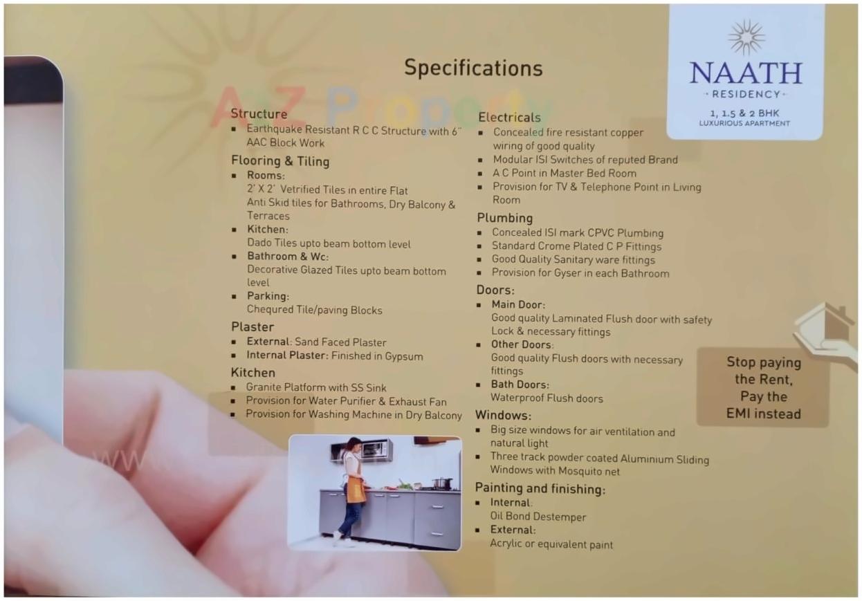  of real estate project Naath Residency located at Pimpri-chinchawad-m-corp, Pune, Maharashtra