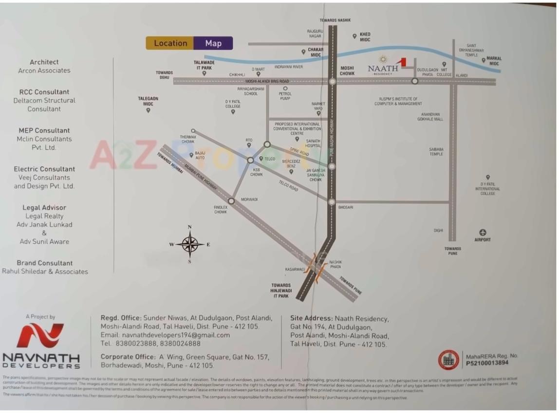  of real estate project Naath Residency located at Pimpri-chinchawad-m-corp, Pune, Maharashtra