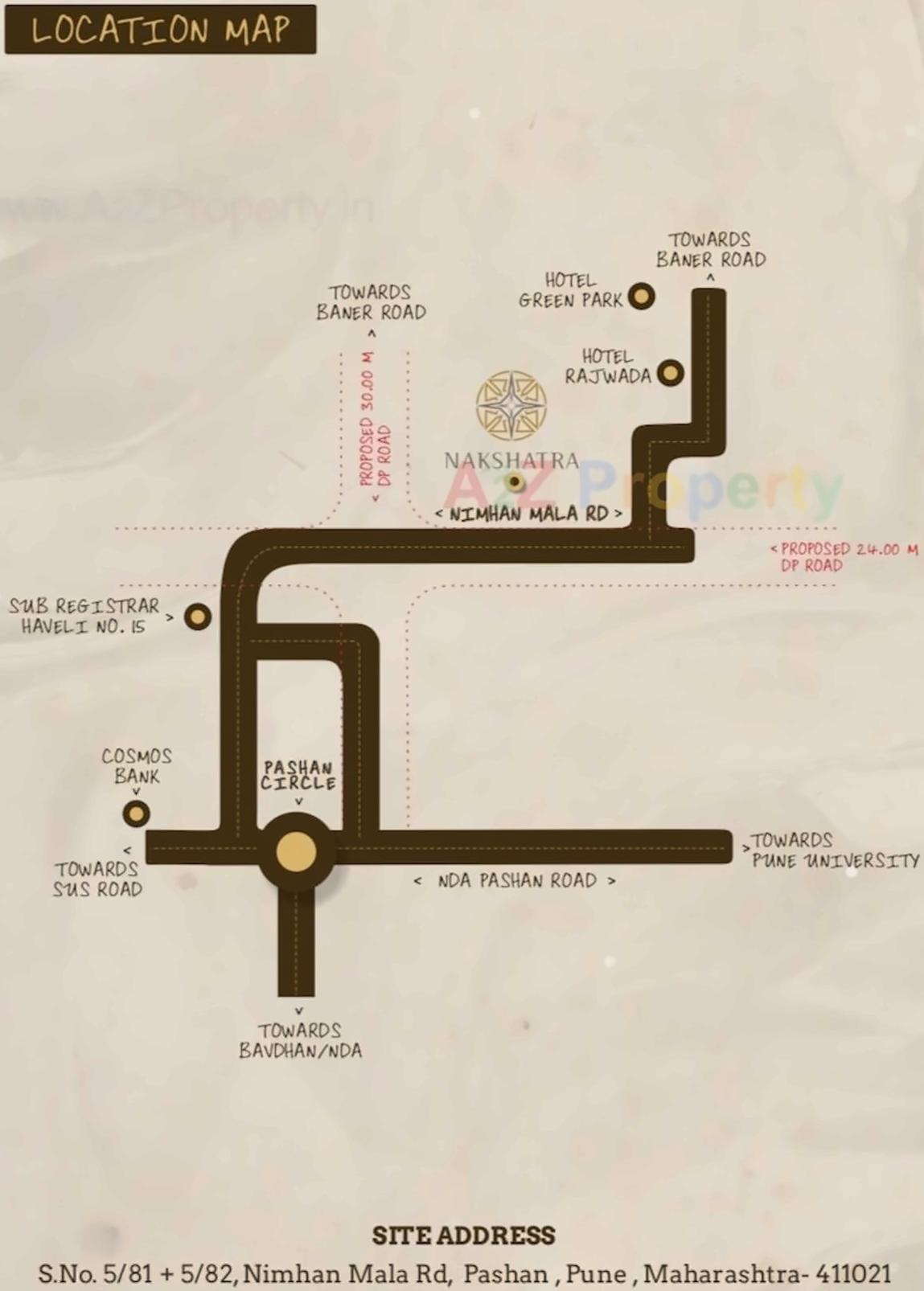  of real estate project Nakshatra located at Pashan, Pune, Maharashtra