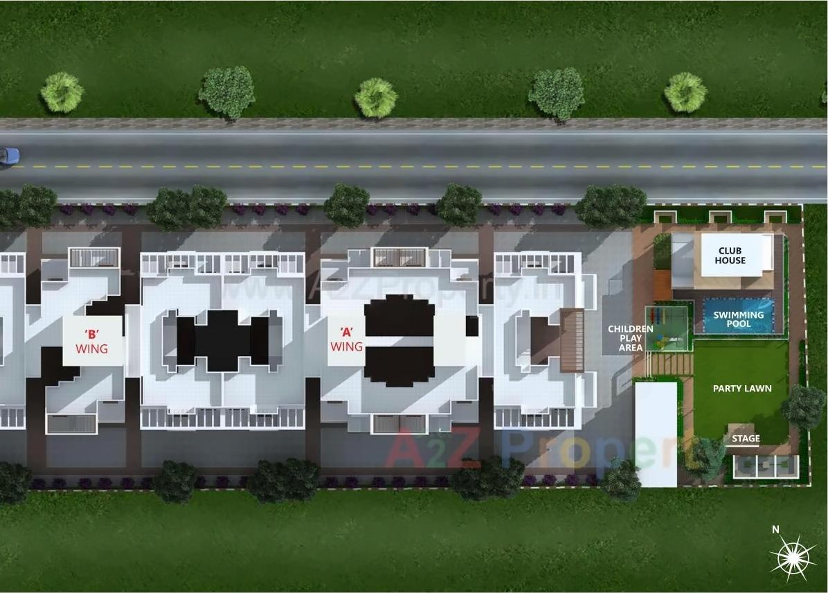 3D Elevation of real estate project Namrata Gloria located at Pimpri-chinchawad-m-corp, Pune, Maharashtra