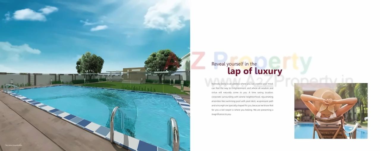 3D Elevation of real estate project Namrata Gloria located at Pimpri-chinchawad-m-corp, Pune, Maharashtra