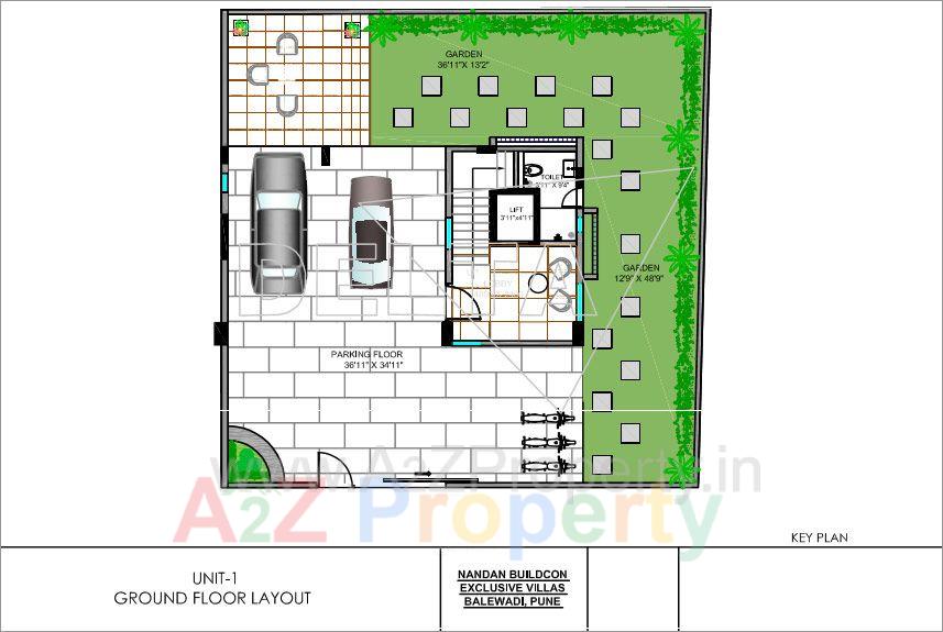 Nandan Amaira Unit1 Ground Floor of real estate project Nandan Amaira located at Pune-m-corp, Pune, Maharashtra