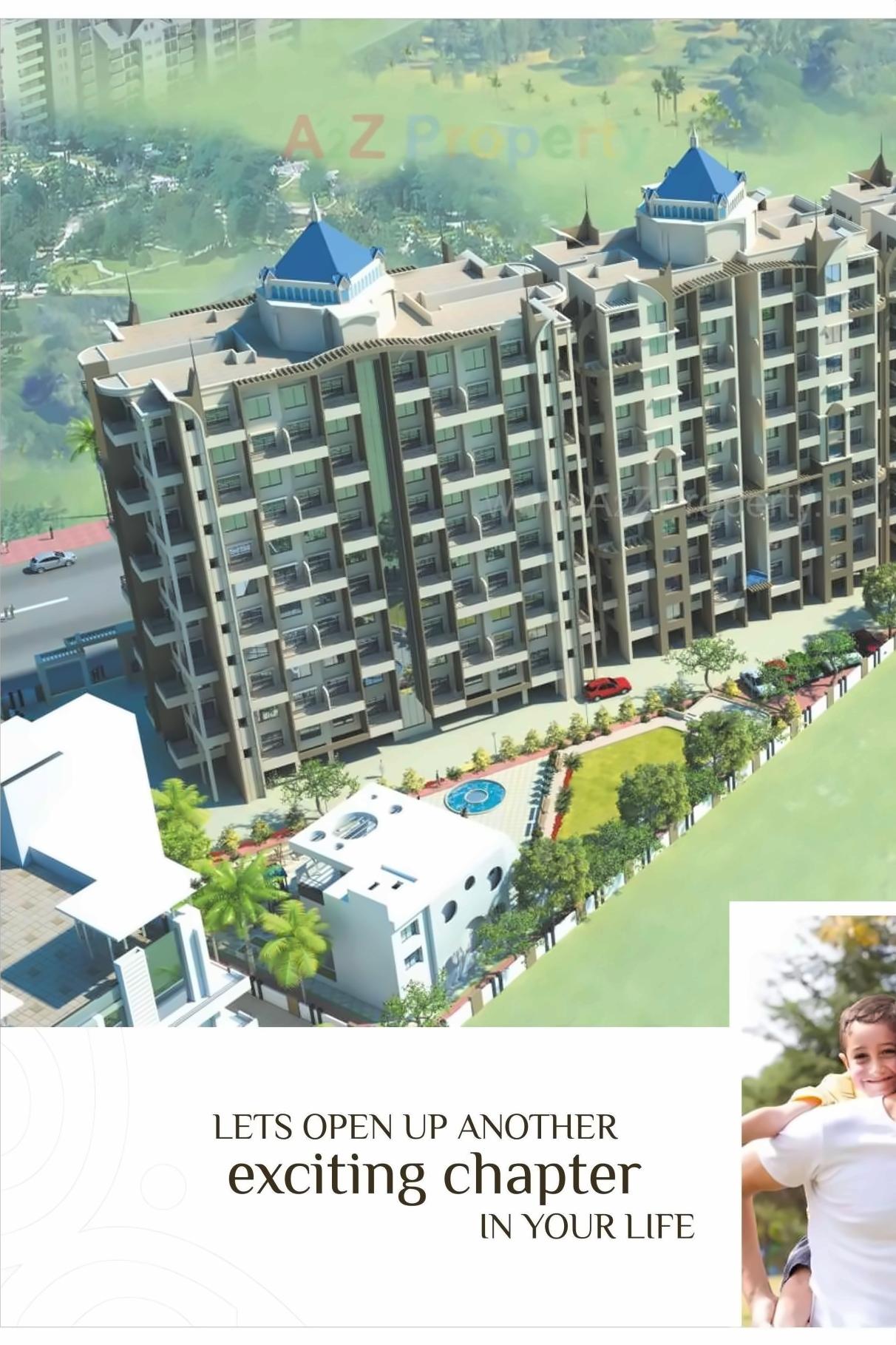 3D Elevation of real estate project Naren Bliss Naren Pearl located at Hadapsar, Pune, Maharashtra