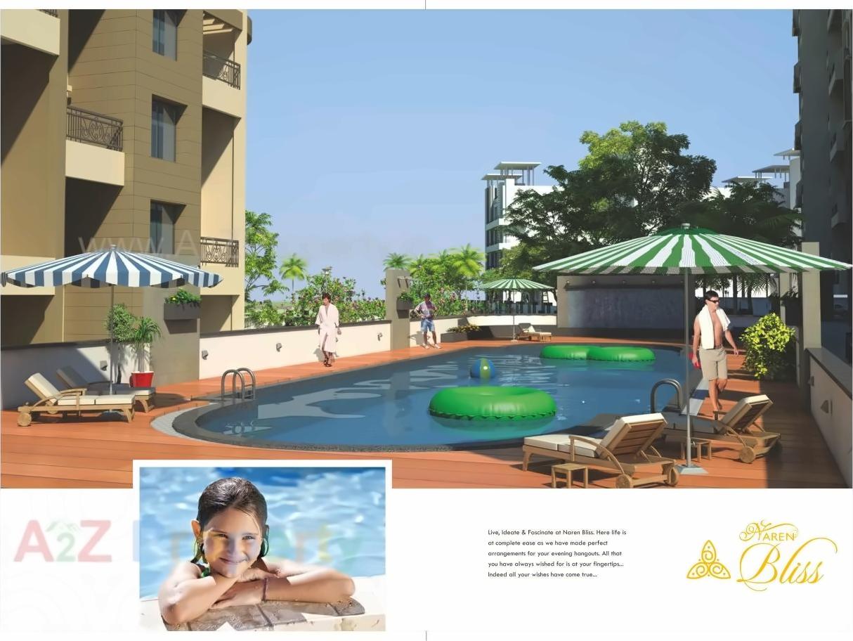 3D Elevation of real estate project Naren Bliss Naren Pearl located at Hadapsar, Pune, Maharashtra