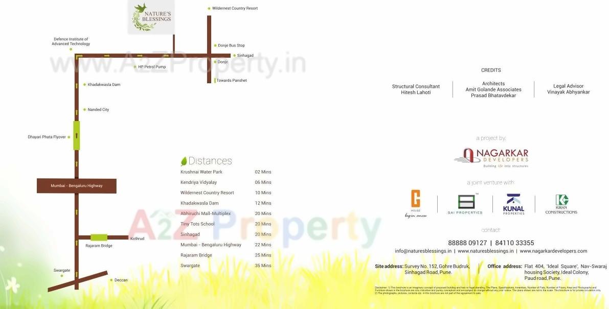  of real estate project Natures Blessings located at Gorhe-bk, Pune, Maharashtra