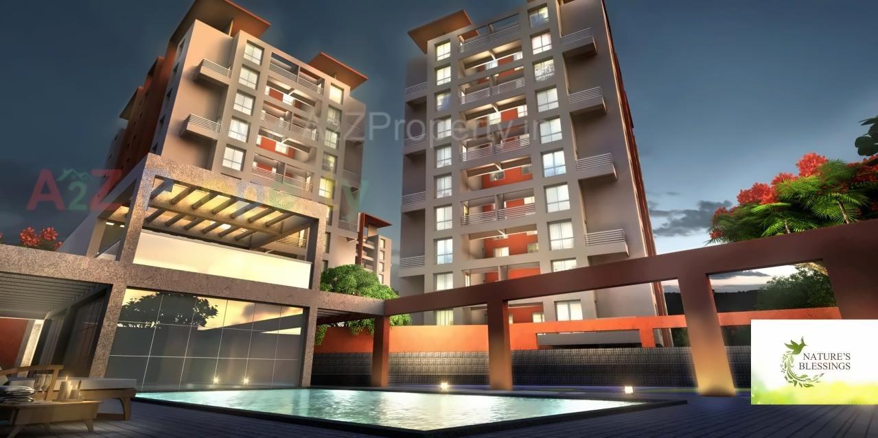 3D Elevation of real estate project Natures Blessings located at Gorhe-bk, Pune, Maharashtra