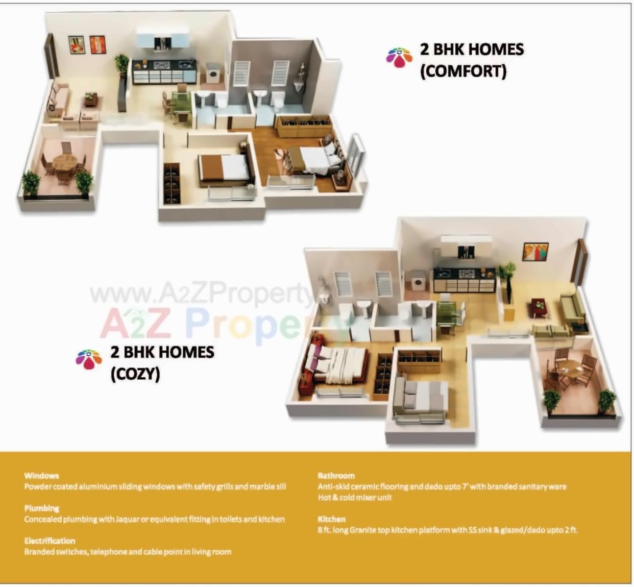 Layout of real estate project Neo City located at Wagholi, Pune, Maharashtra