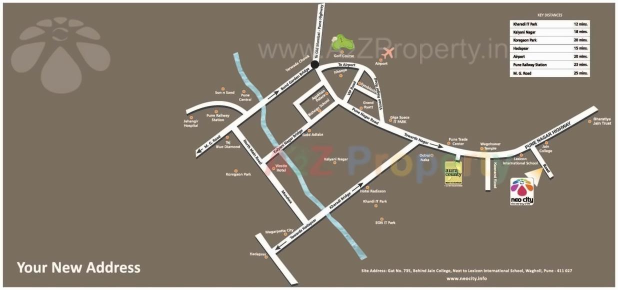  of real estate project Neo City located at Wagholi, Pune, Maharashtra