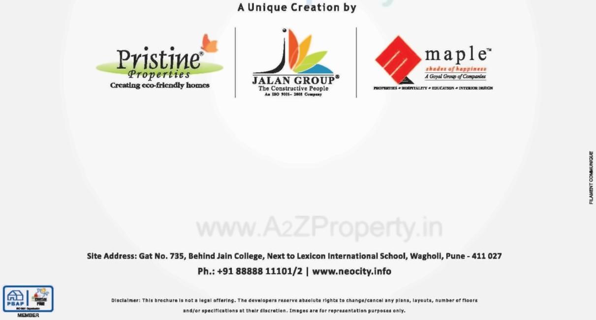  of real estate project Neo City located at Wagholi, Pune, Maharashtra