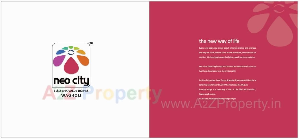  of real estate project Neo City located at Wagholi, Pune, Maharashtra