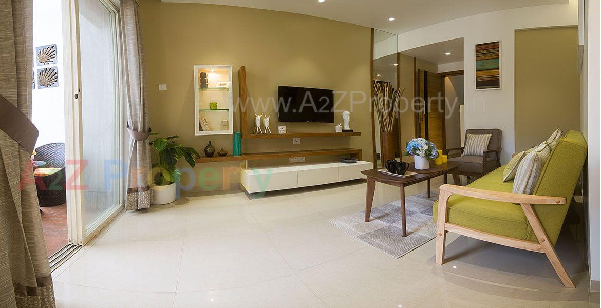 Hall of real estate project Nirman Ajinkyatara located at Ambegaon-bk, Pune, Maharashtra