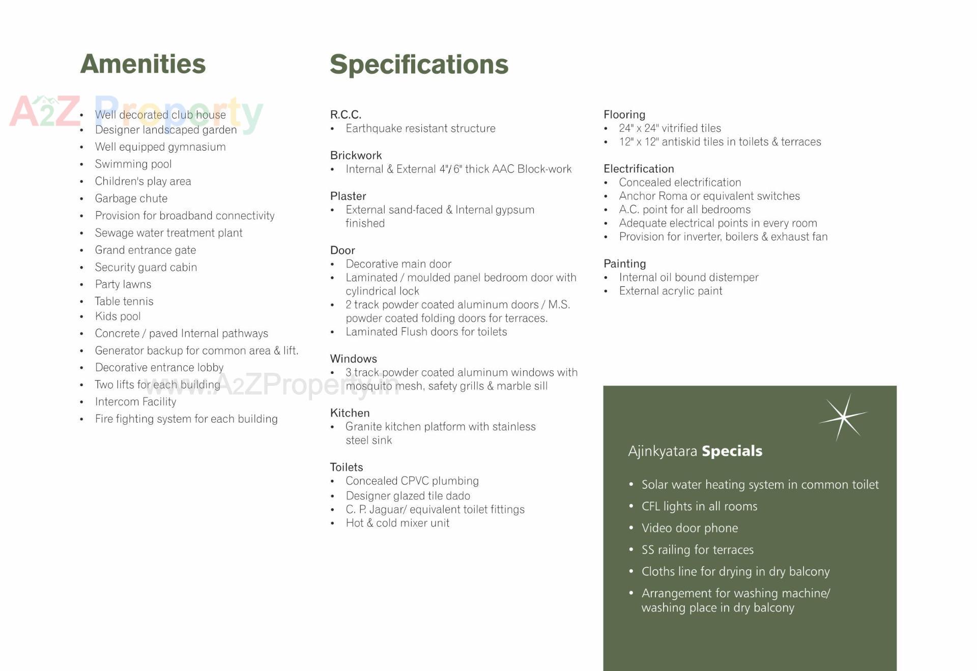  of real estate project Nirman Ajinkyatara located at Ambegaon-bk, Pune, Maharashtra