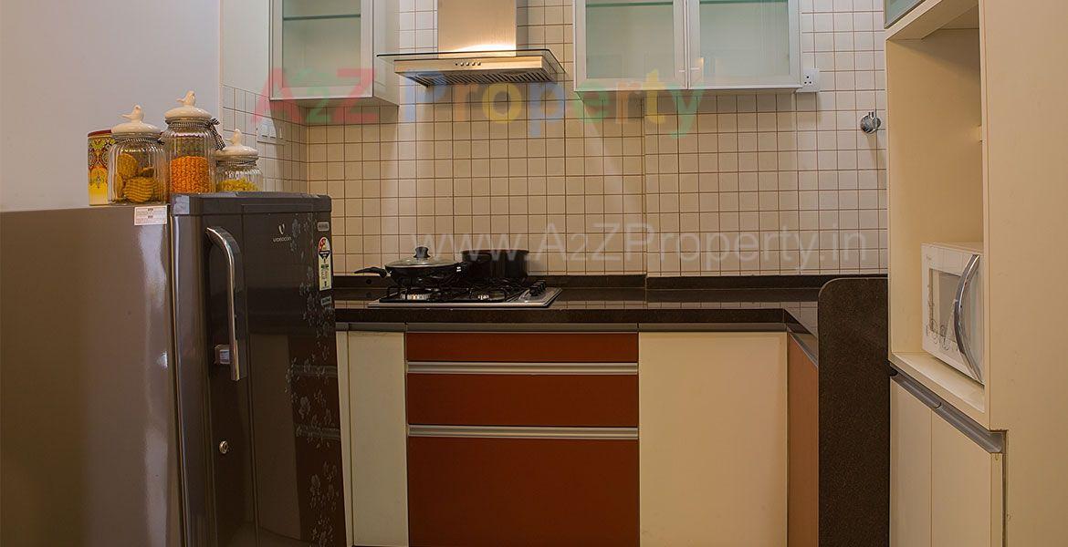 Kitchen of real estate project Nirman Ajinkyatara located at Ambegaon-bk, Pune, Maharashtra