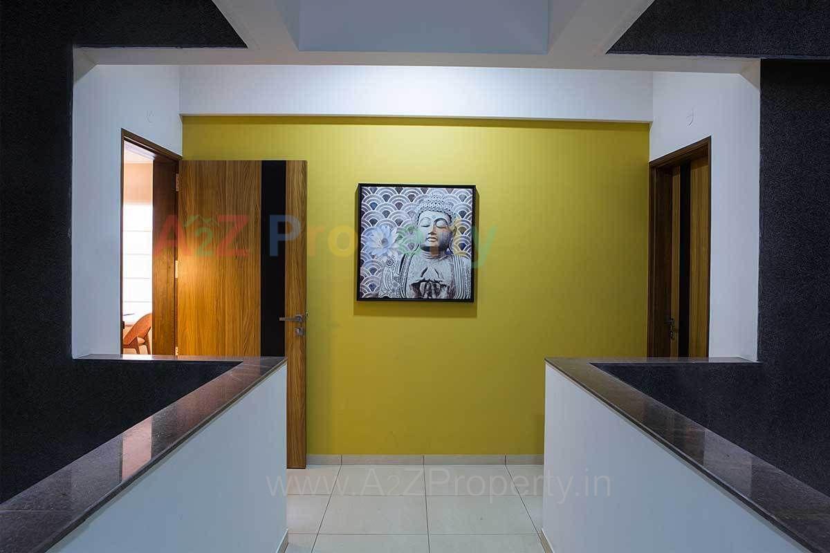 Entrancelobby of real estate project Nirman Altius located at Kharadi, Pune, Maharashtra