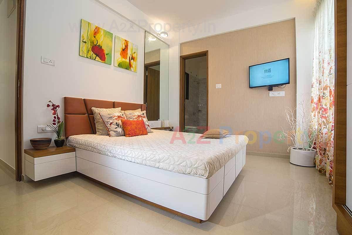 Masterroom of real estate project Nirman Altius located at Kharadi, Pune, Maharashtra