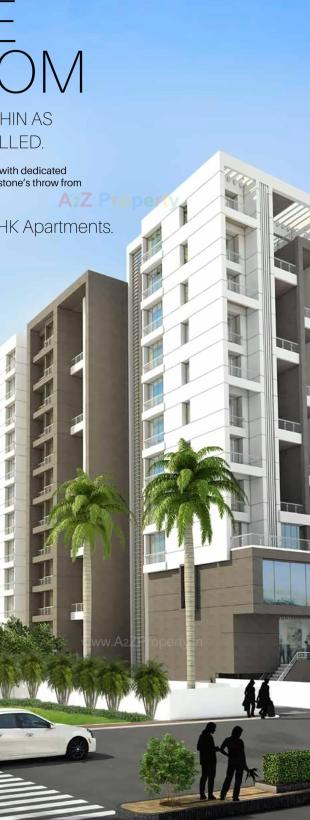 Elevation of real estate project Nirman Altius located at Kharadi, Pune, Maharashtra