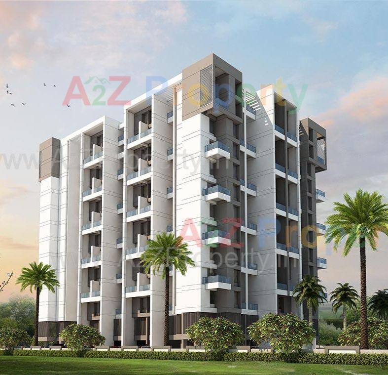 3D Elevation of real estate project Nirman Aura located at Ambegaon-bk, Pune, Maharashtra