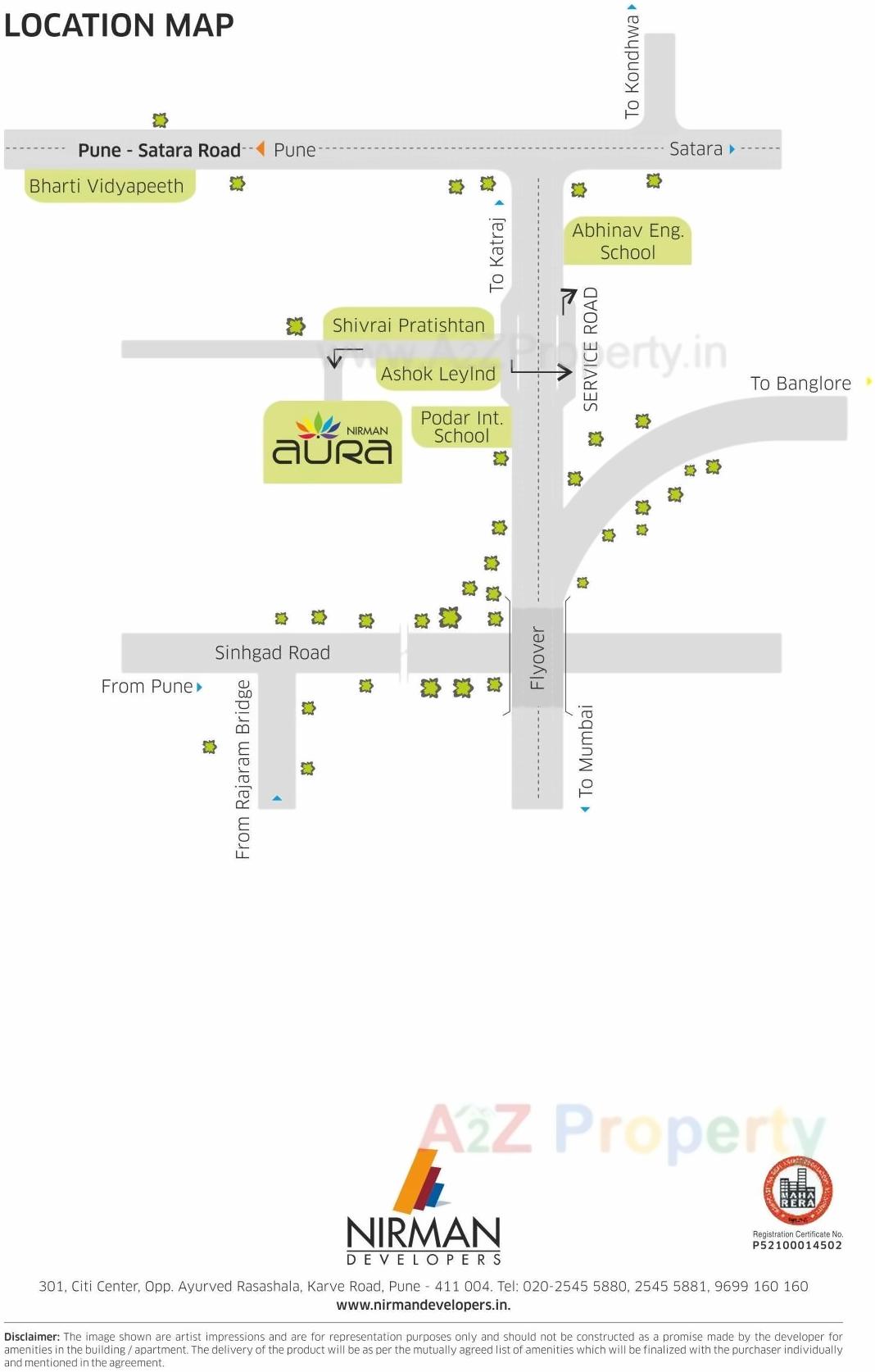  of real estate project Nirman Aura located at Ambegaon-bk, Pune, Maharashtra