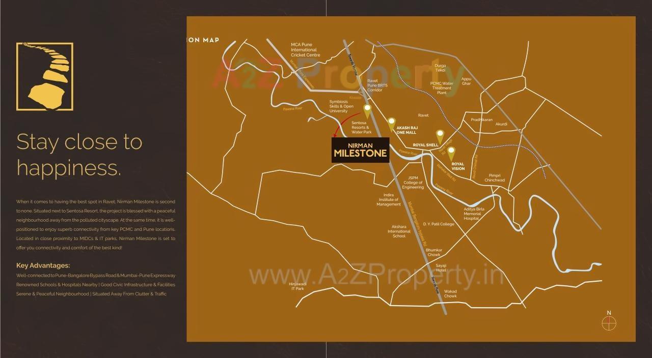  of real estate project Nirman Milestone located at Kivale, Pune, Maharashtra