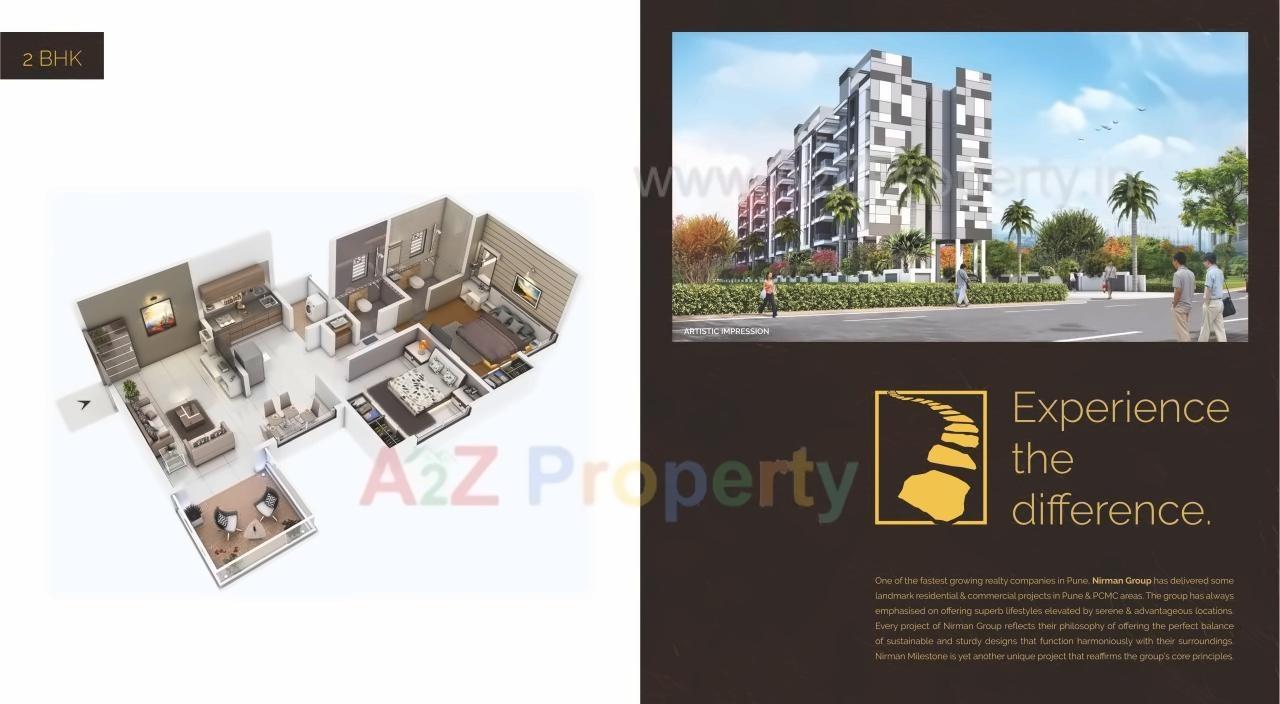  of real estate project Nirman Milestone located at Kivale, Pune, Maharashtra