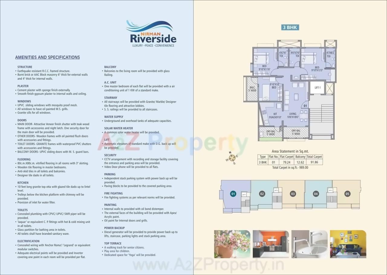  of real estate project Nirman Riverside located at Karve-nagar, Pune, Maharashtra