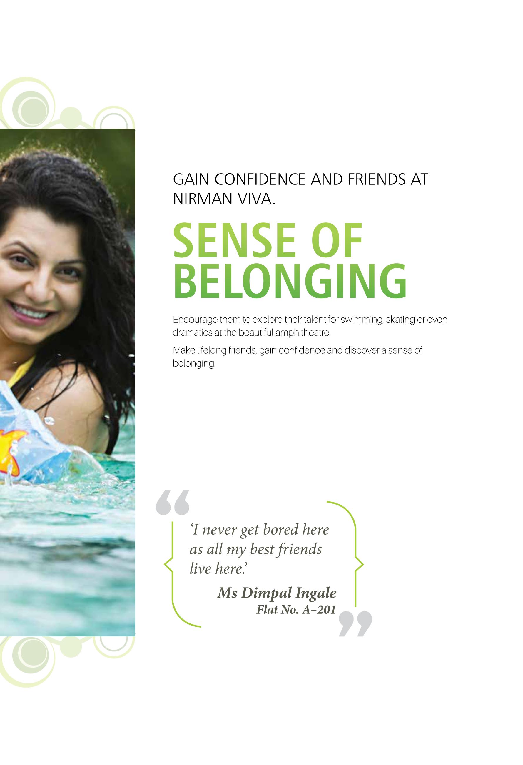 Layout of real estate project Nirman Viva located at Pune-m-corp, Pune, Maharashtra