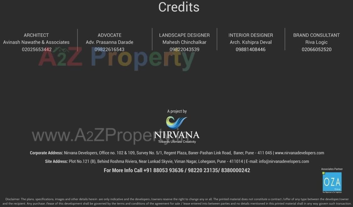  of real estate project Nirvana Zen located at Lohgaon, Pune, Maharashtra