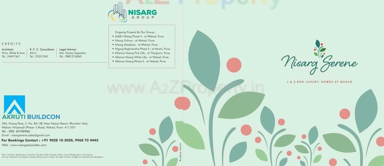  of real estate project Nisarg Serene located at Wakad, Pune, Maharashtra