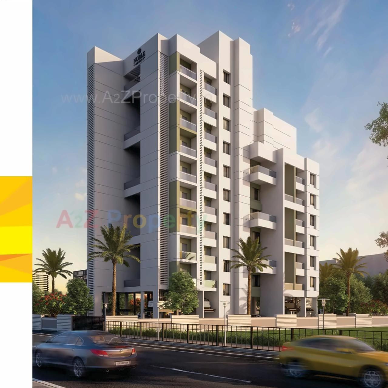 3D Elevation of real estate project Noble Nivas   Redevelopment located at Pune-m-corp, Pune, Maharashtra