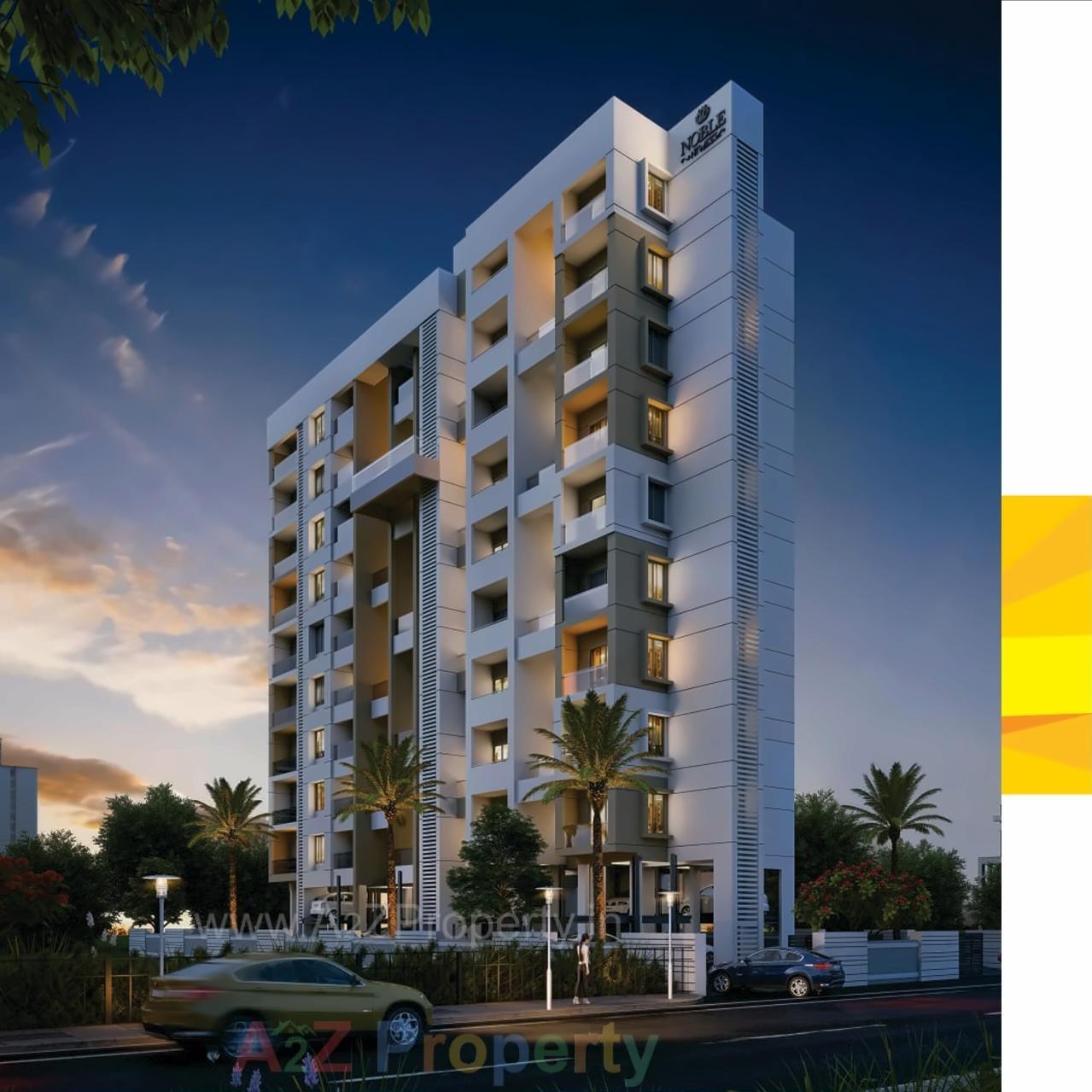 3D Elevation of real estate project Noble Nivas   Redevelopment located at Pune-m-corp, Pune, Maharashtra