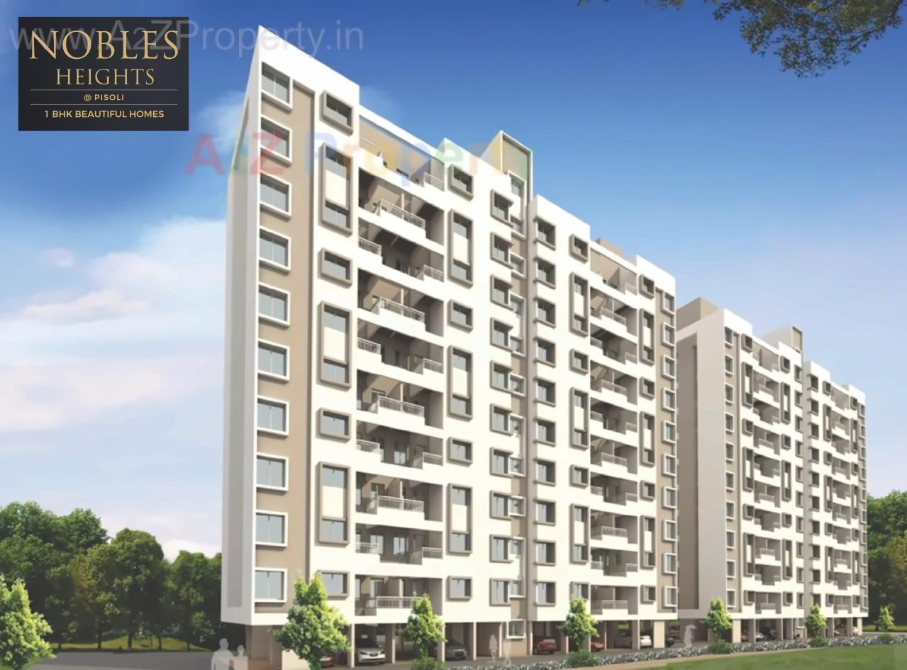 3D Elevation of real estate project Nobles Heights  A1 located at Pune-m-corp, Pune, Maharashtra