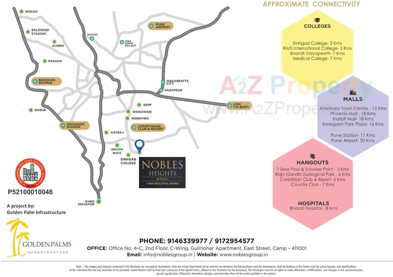  of real estate project Nobles Heights  A1 located at Pune-m-corp, Pune, Maharashtra