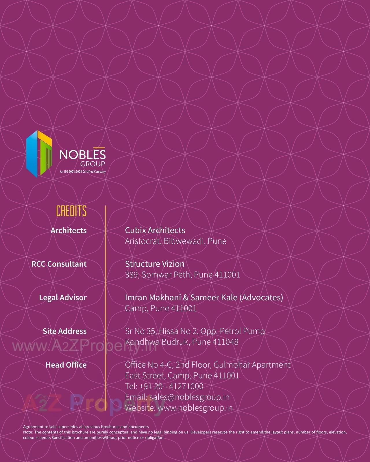  of real estate project Nobles Jewel located at Pune-m-corp, Pune, Maharashtra