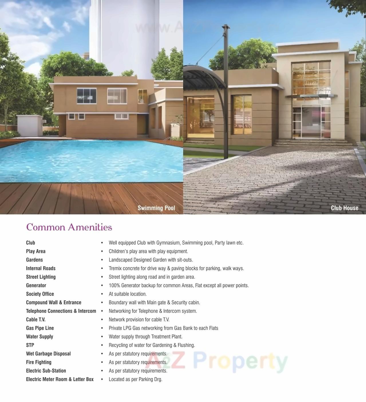 3D Elevation of real estate project Nyati Elan West located at Wagholi, Pune, Maharashtra