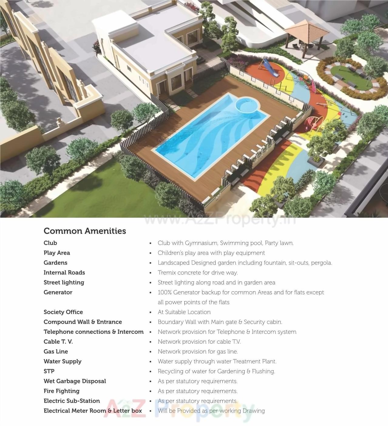 3D Elevation of real estate project Nyati Elysia located at Kharadi, Pune, Maharashtra