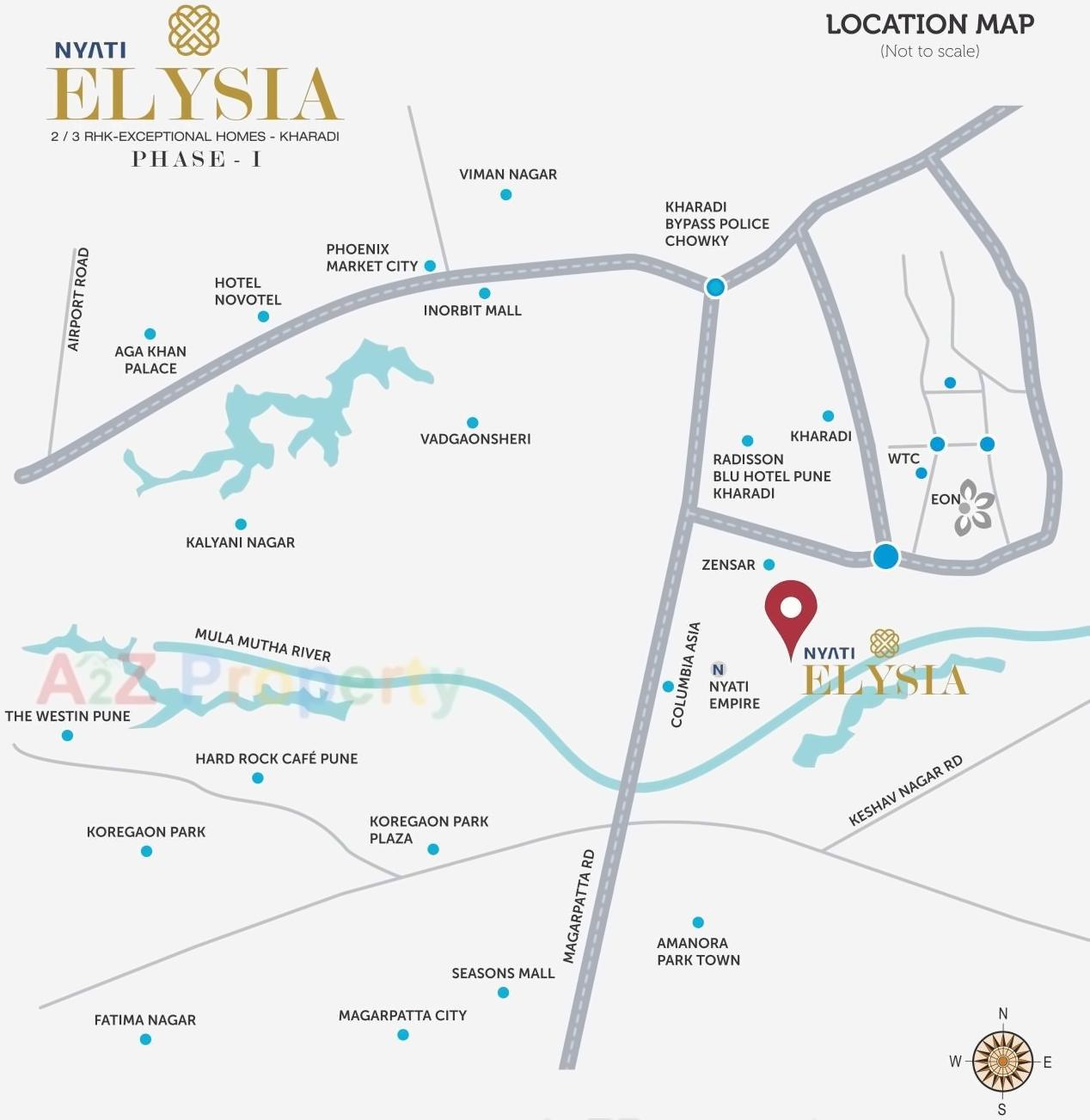  of real estate project Nyati Elysia located at Kharadi, Pune, Maharashtra