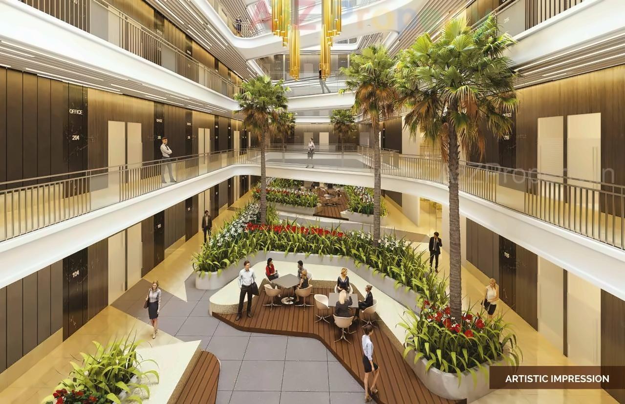 3D Elevation of real estate project Nyati Empress located at Lohgaon, Pune, Maharashtra