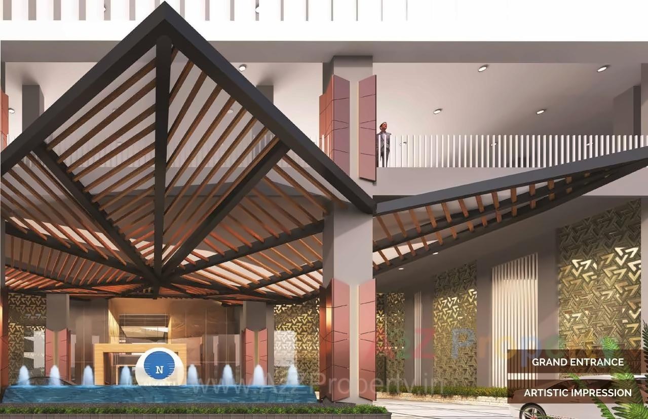 3D Elevation of real estate project Nyati Empress located at Lohgaon, Pune, Maharashtra