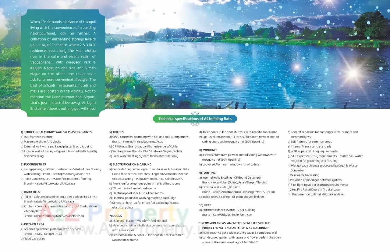  of real estate project Nyati Enchante located at Vadgaonsheri, Pune, Maharashtra