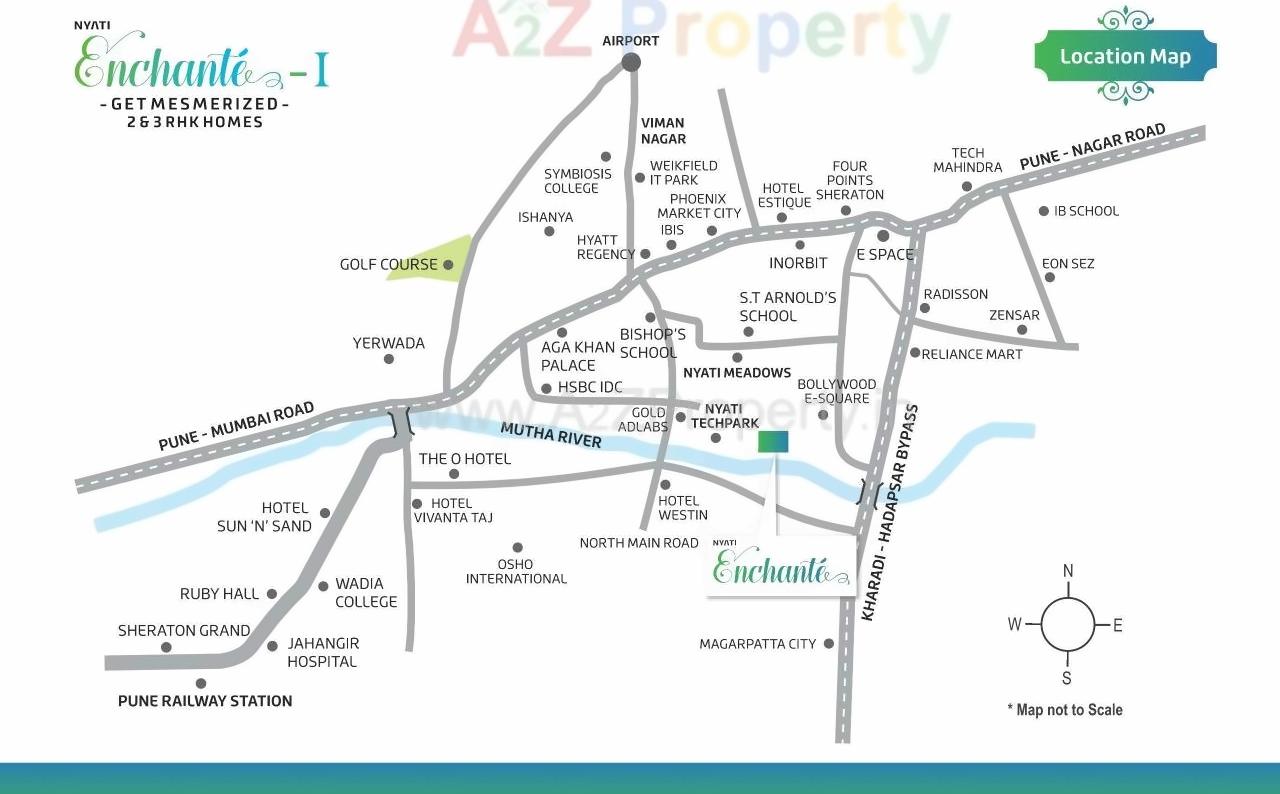  of real estate project Nyati Enchante located at Vadgaonsheri, Pune, Maharashtra