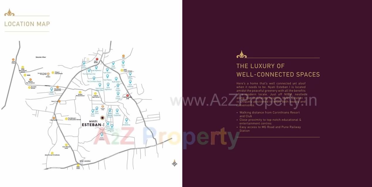  of real estate project Nyati Esteban located at Undri, Pune, Maharashtra