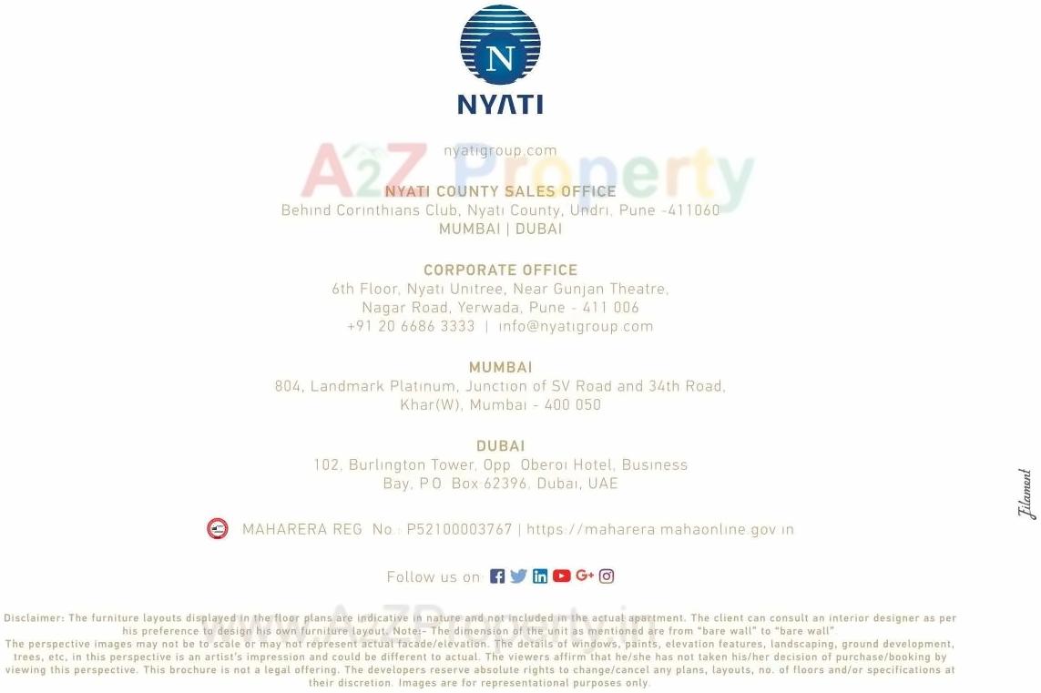  of real estate project Nyati Esteban located at Undri, Pune, Maharashtra