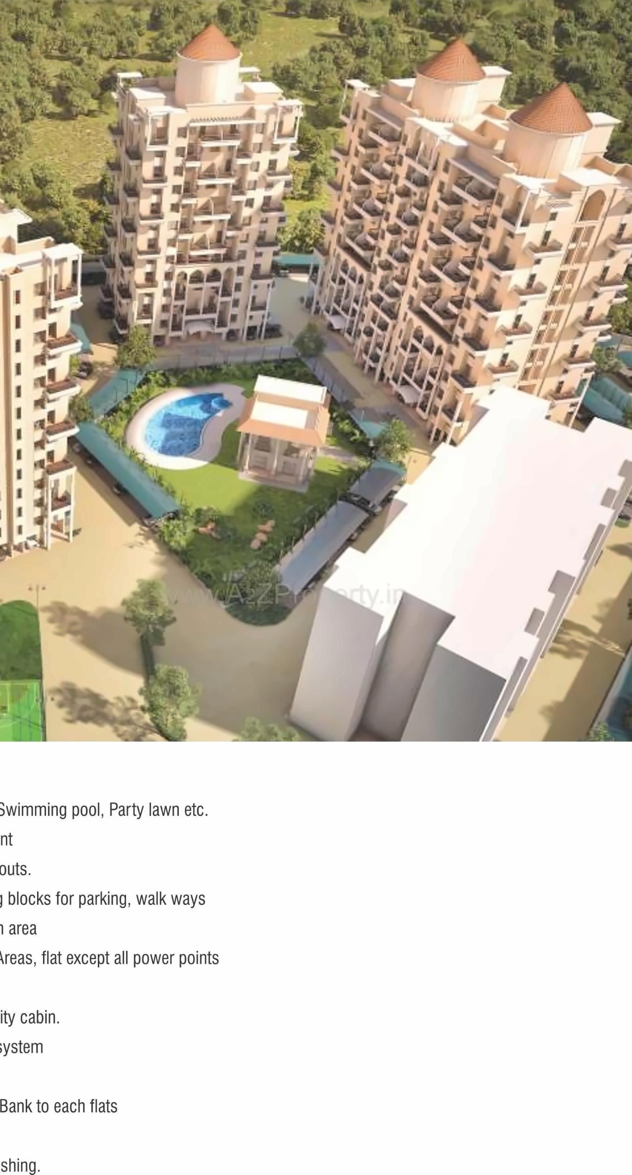 3D Elevation of real estate project Nyati Evara located at Undri, Pune, Maharashtra