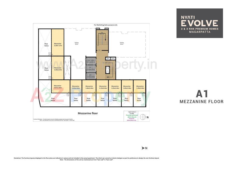 2 (1) of real estate project Nyati Evolve located at Pune-m-corp, Pune, Maharashtra
