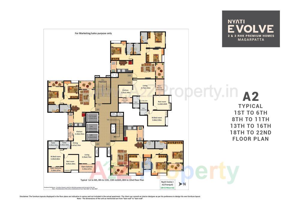 8 of real estate project Nyati Evolve located at Pune-m-corp, Pune, Maharashtra