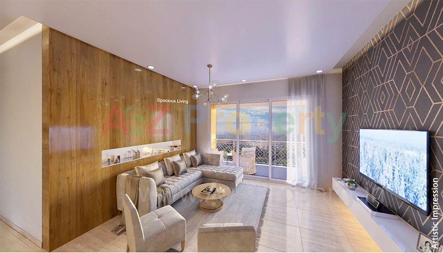 Living_area of real estate project Nyati Evolve located at Pune-m-corp, Pune, Maharashtra