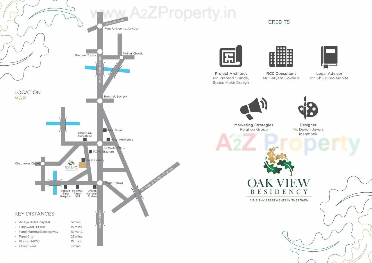  of real estate project Oak View located at Thergaon, Pune, Maharashtra