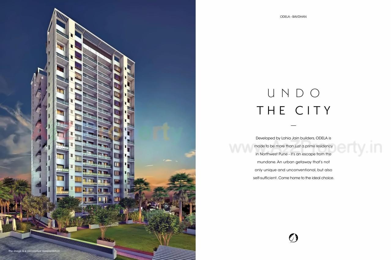 3D Elevation of real estate project Odela located at Bavdhan-kh, Pune, Maharashtra