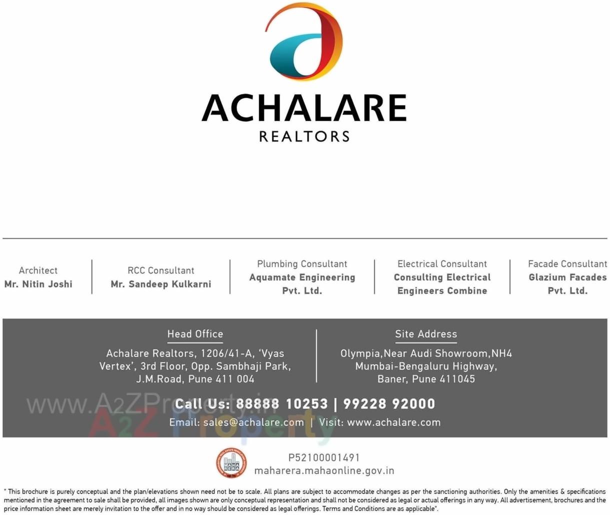  of real estate project Olympia located at Baner, Pune, Maharashtra